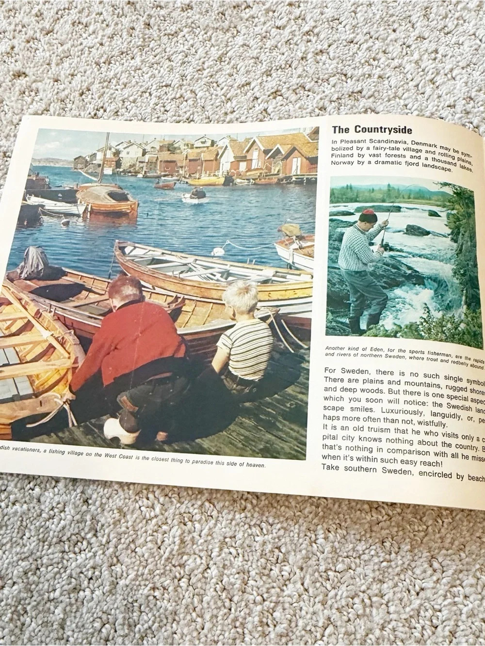 1965 Swedish Sweden Travel Tourism Brochure Womens Rhythmic Gymnastics Team
